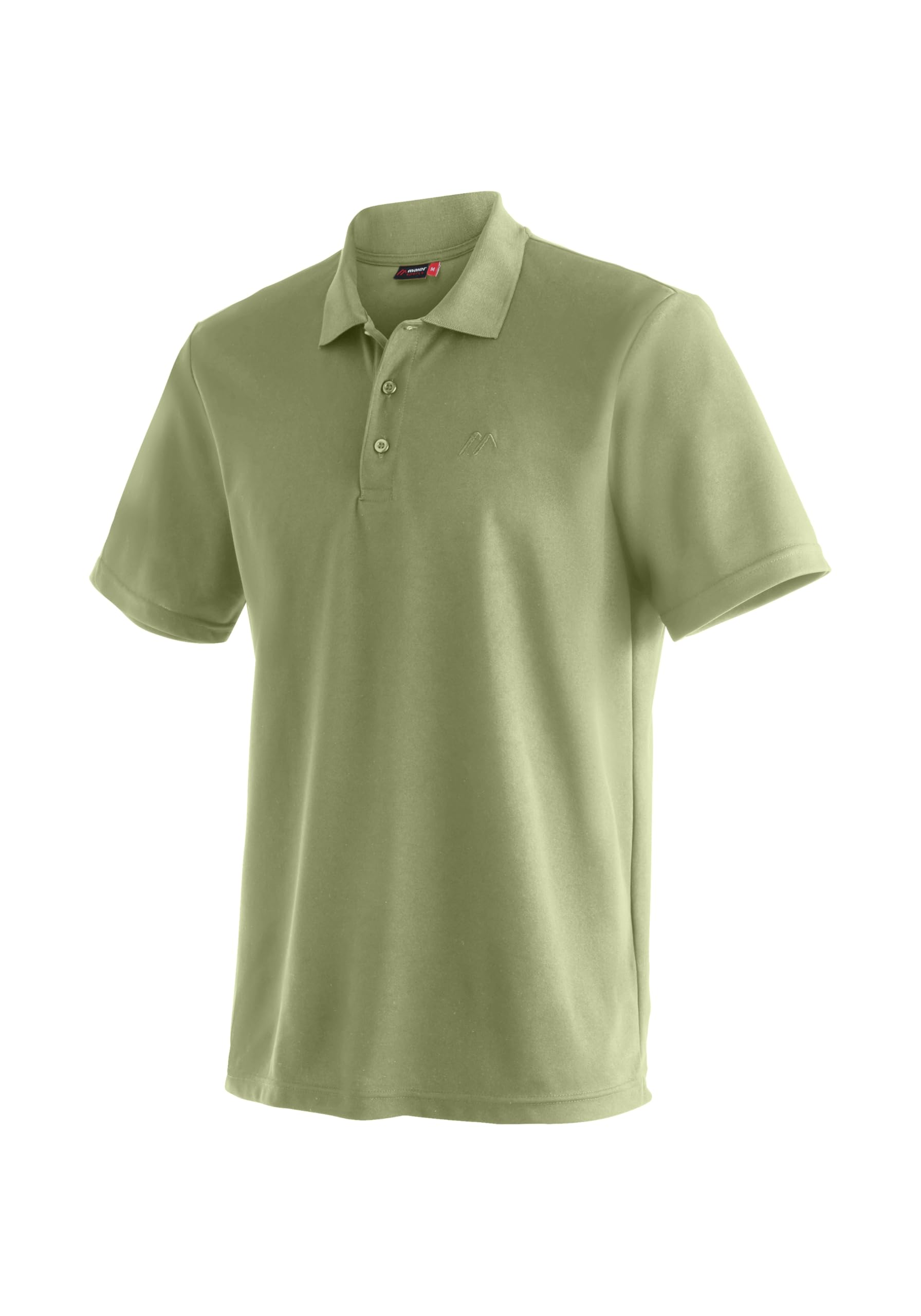 Maier Sports Ulrich, Herren Poloshirt, Leichtes Piqué-Funktionspoloshirt für Wandern und Freizeit, dryprotec Technologie, Atmungsaktiv