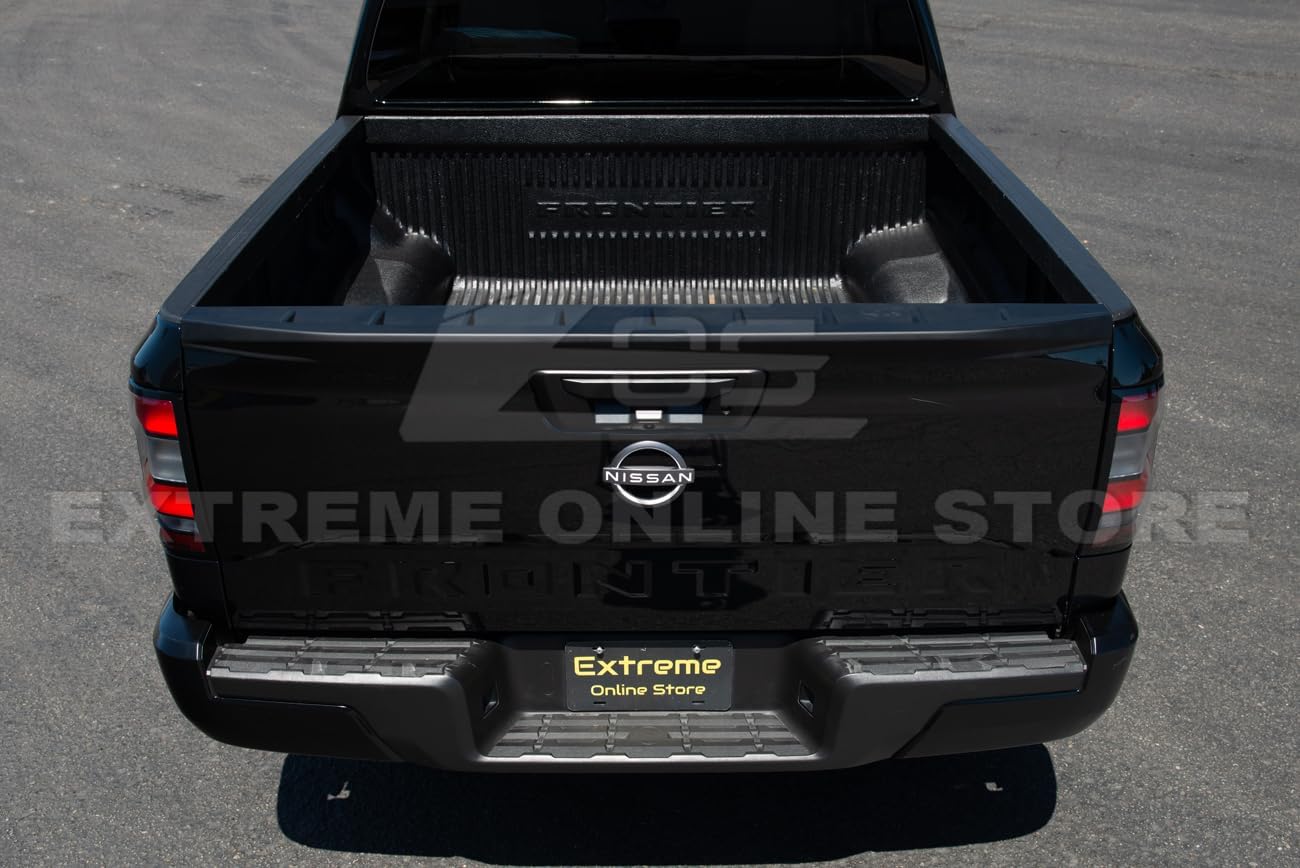 Replacement for 2022-Present Nissan Frontier All Models | Street Series ABS Plastic - Matte Black Rear Trunk Lid Wing Tailgate Spoiler