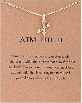 Jude Jewelers Retro Vintage Inspirational Charm Cocktail Party Necklace Birthday Gifts