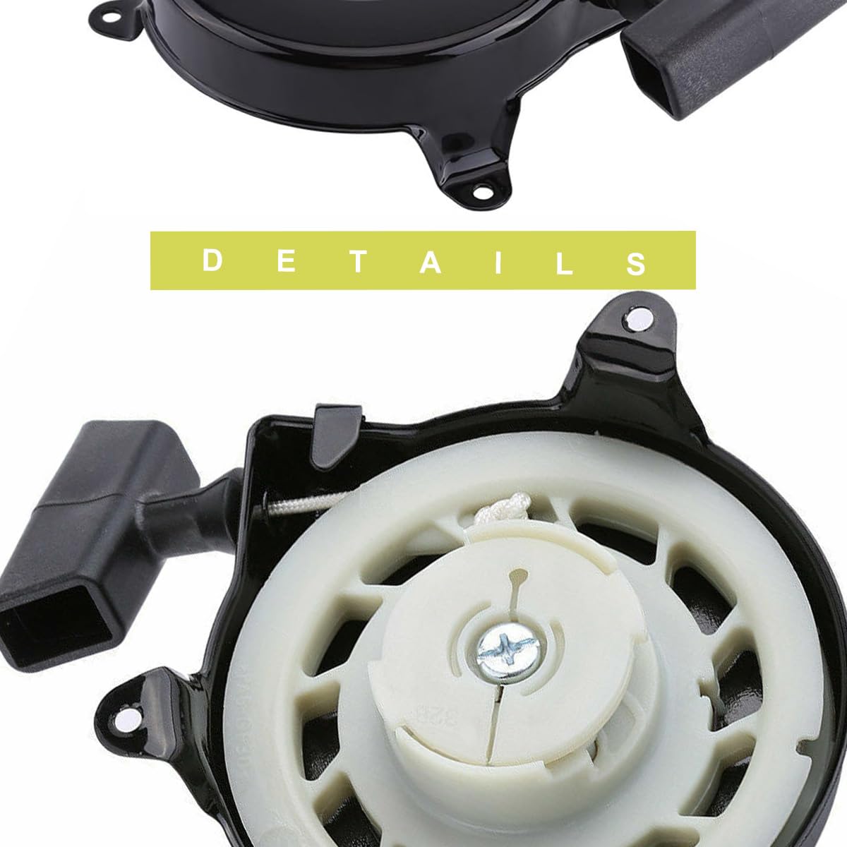 ZAMDOE Avviamento a Strappo 499706 690101 Sostituzione del Gruppo avviamento a Strappo per Briggs & Stratton 091212 092200 093400 09C900 09D900 09L900 10b902 10T502 10a902 Tosaerba a Motore