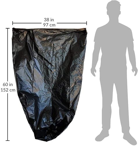 Miniatura 5 de Bolsas de basura de 55-60 galones (150 bolsas) y bolsas de basura de 33 galones (250 bolsas)