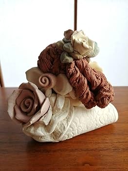 Amazon.co.jp: 笠間焼 小林一富美 こばやしかふみ 女の子 陶人形