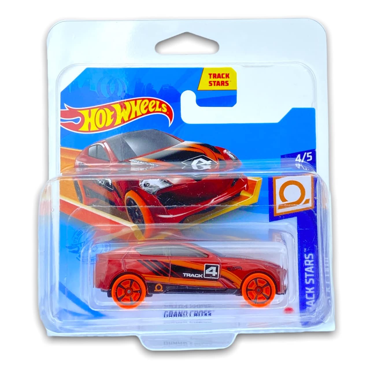 Hot Wheels Grand Cross (RedOrange) 45 Track Stars - 123250 : Amazon.in:  Toys & Games