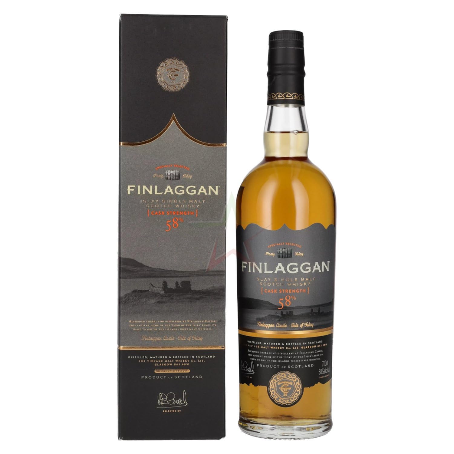 Finlaggan Cask Strength Small Batch Release 58,00% 0,70 lt.