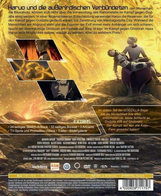 Godzilla: Zerstörer der Welt, 1 DVD (Collector's Edition)