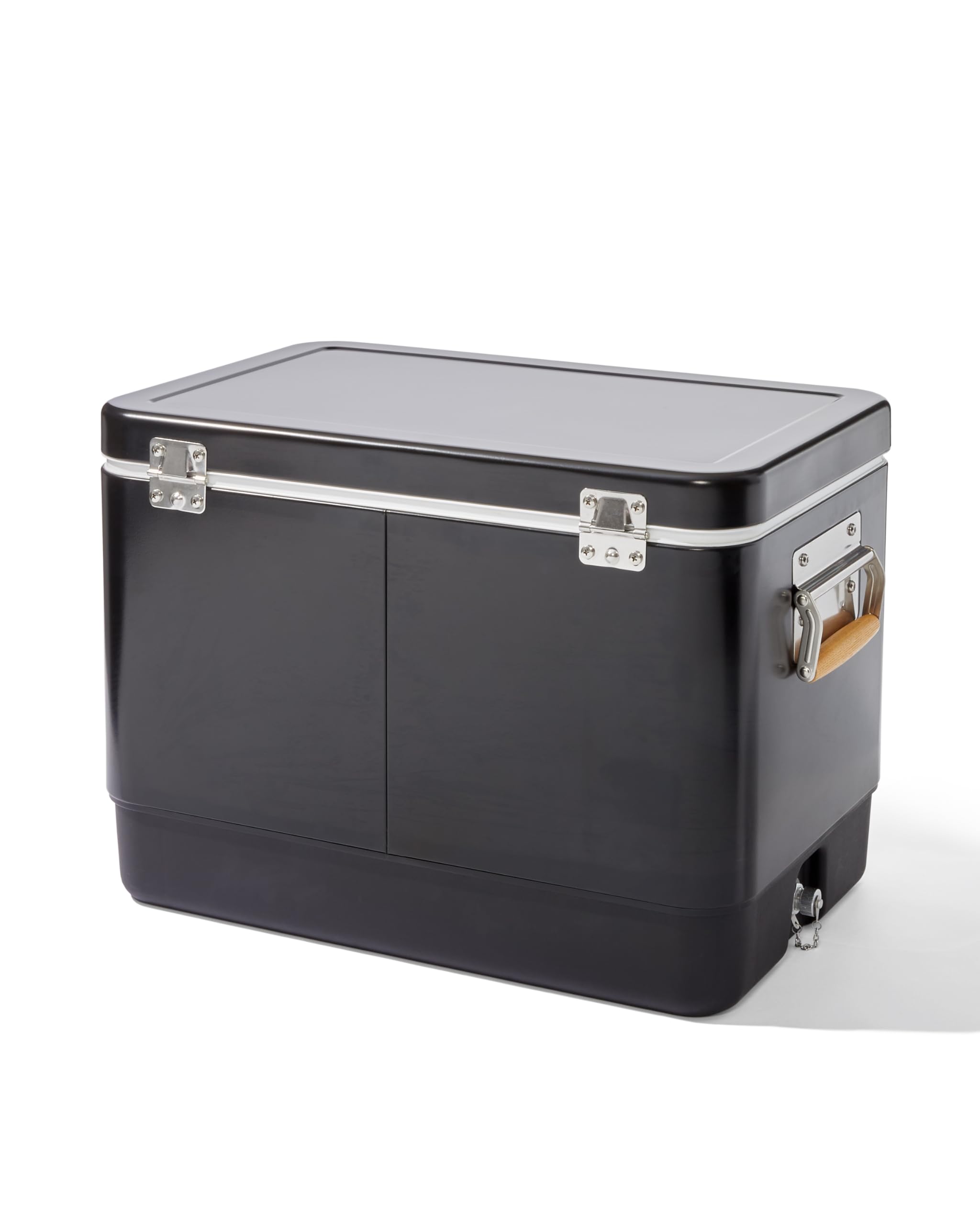 大容量51㍑サイズ！】TOMMYトミーバハマ スチールクーラーボックス54QT 
