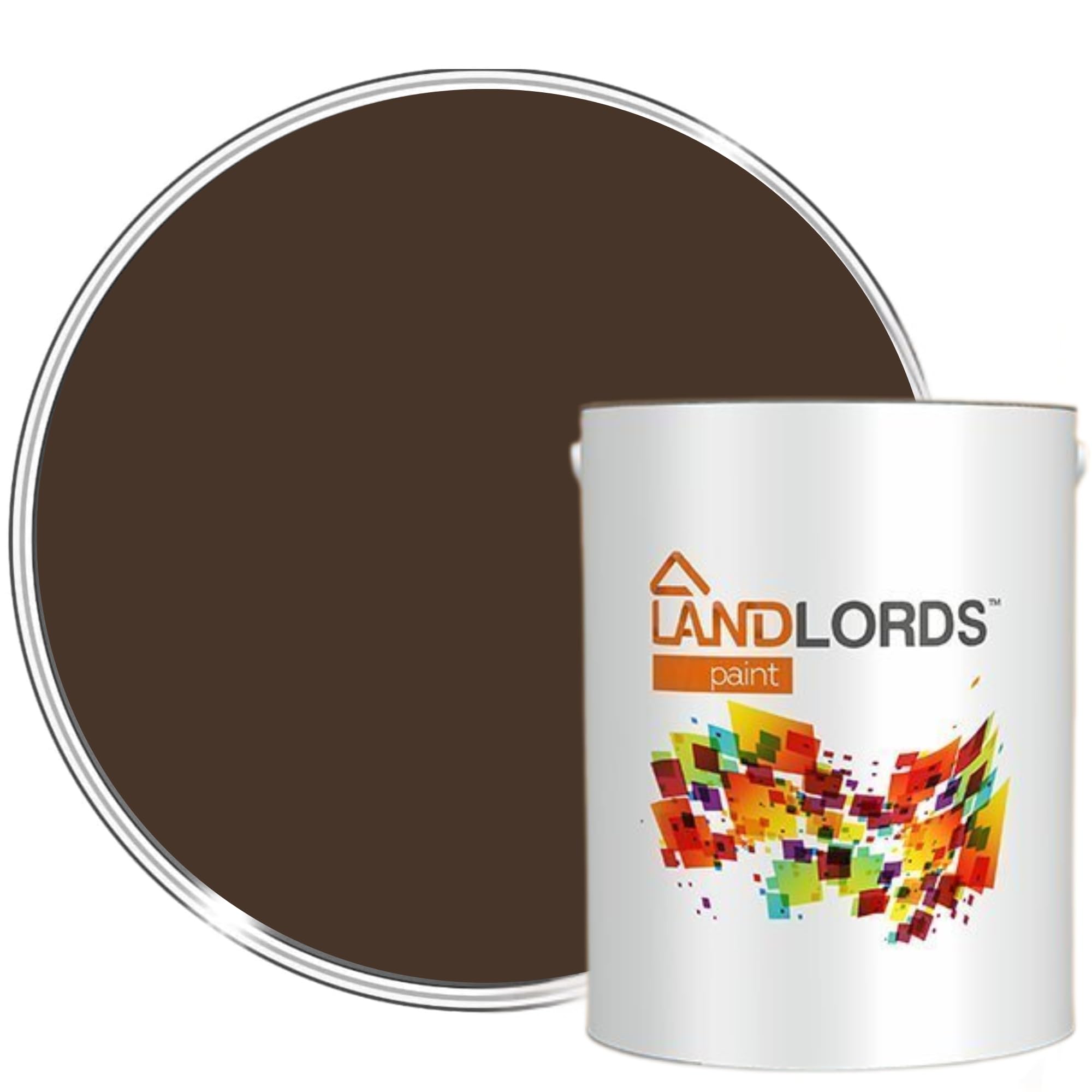 Landlords Paint Dark Brown Landlords Roof Paint 1L (Dark Brown)