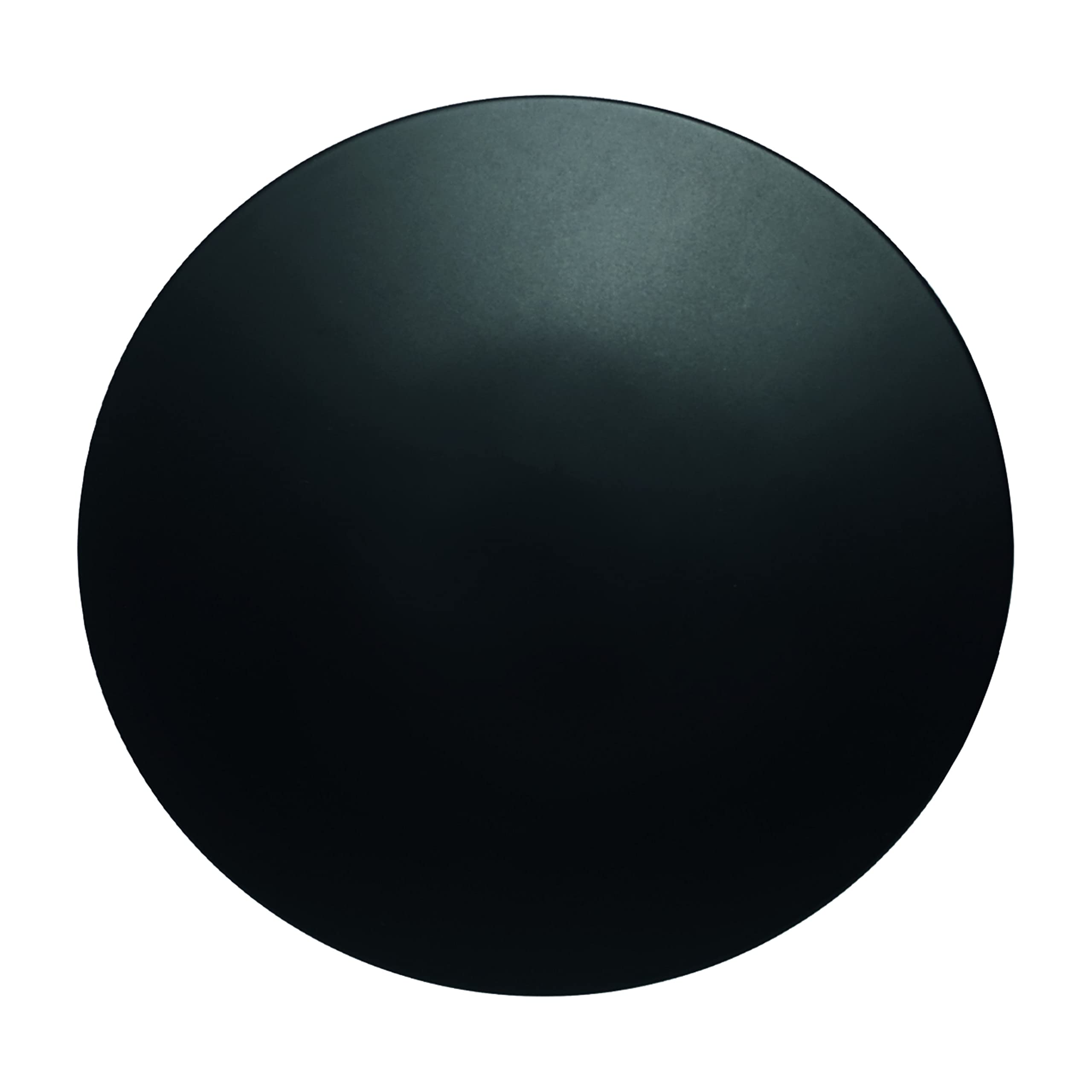 Wirquin 30723915 Piletta lavabo design ottone nero flusso libero 100mm, nero