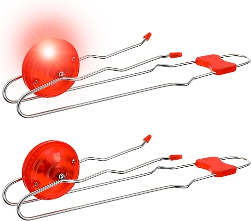 2 piezas de carril mágico retro, rueda giratoria intermitente, juguete magnético con fascinantes efectos giratorios y de iluminación, juguetes de