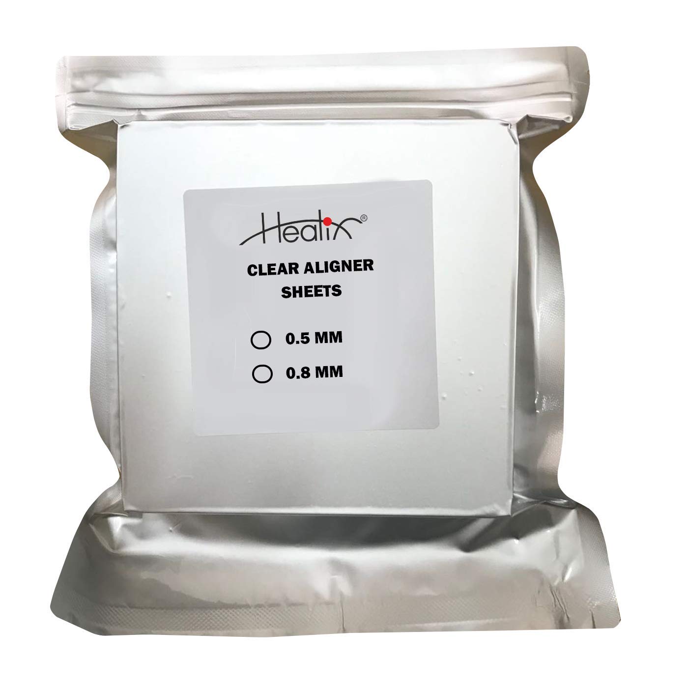 Healix Transparent Clear Aligner Sheets made from Thermoplastic High Strength PETG Material-Pack of 20 sheets (0.5mm) (B08YXFH7GJ) Amazon Price History, Amazon Price Tracker