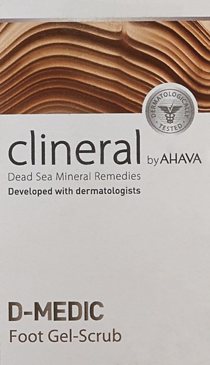 AHAVA Clineral D-Medic Foot Gel Scrub, 100 ml - Gentle Peeling for Dry and Brittle Skin Areas Gives Suppleness and Relaxation - Image 3