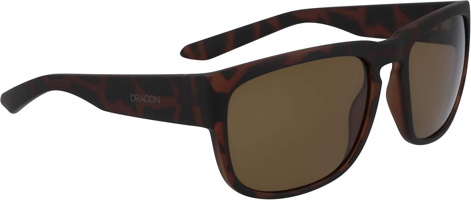 Dragon Alliance mens Rune Rectangular Sunglasses
