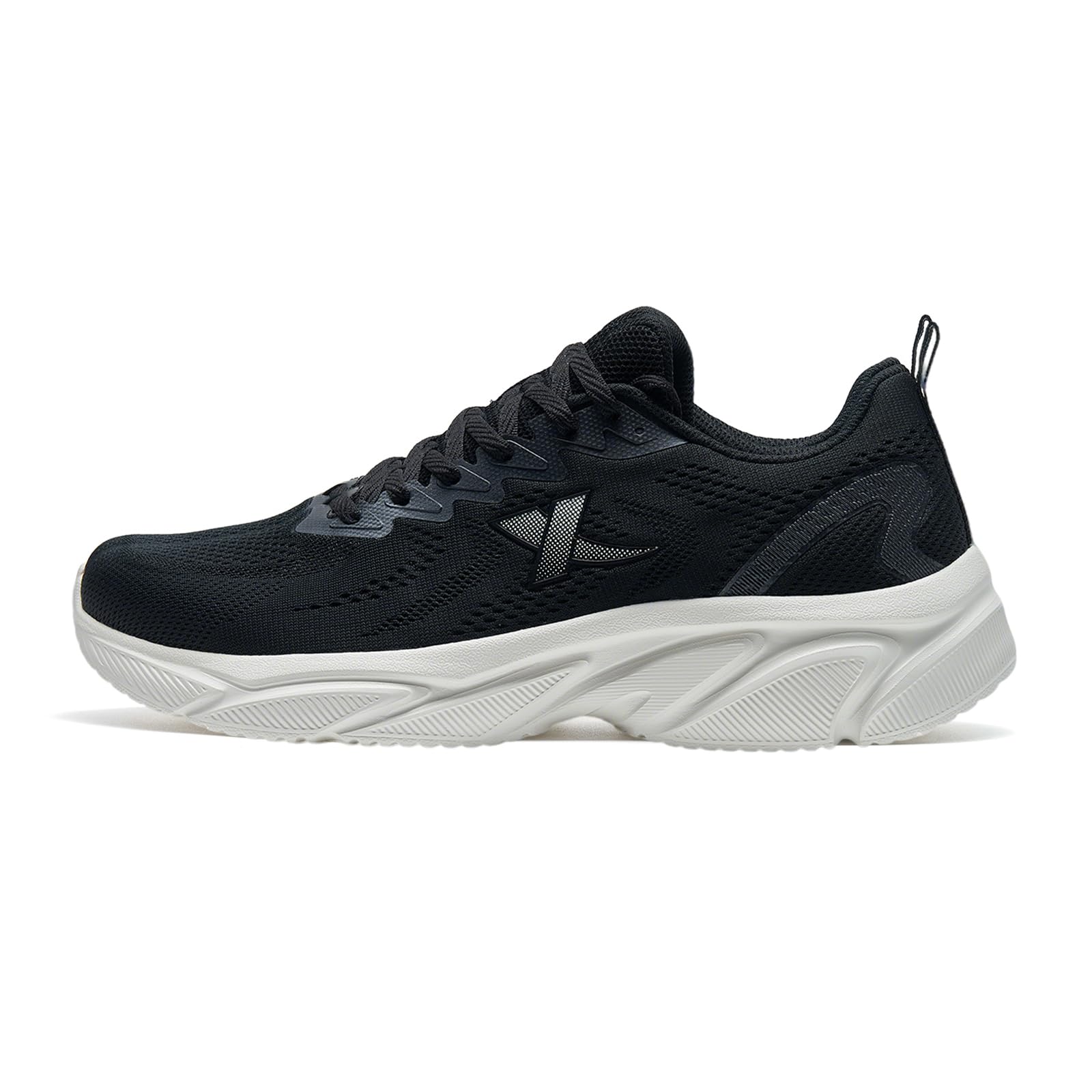XTEP Laufschuhe Herren Gedämpft, Dämpfung Cushioning Sportschuhe mit Leichte Eva Mittelsohle, Bequeme Joggingschuhe, Atmungsaktive, rutschfest Turnschuhe für Jogging Alltag Freizeit