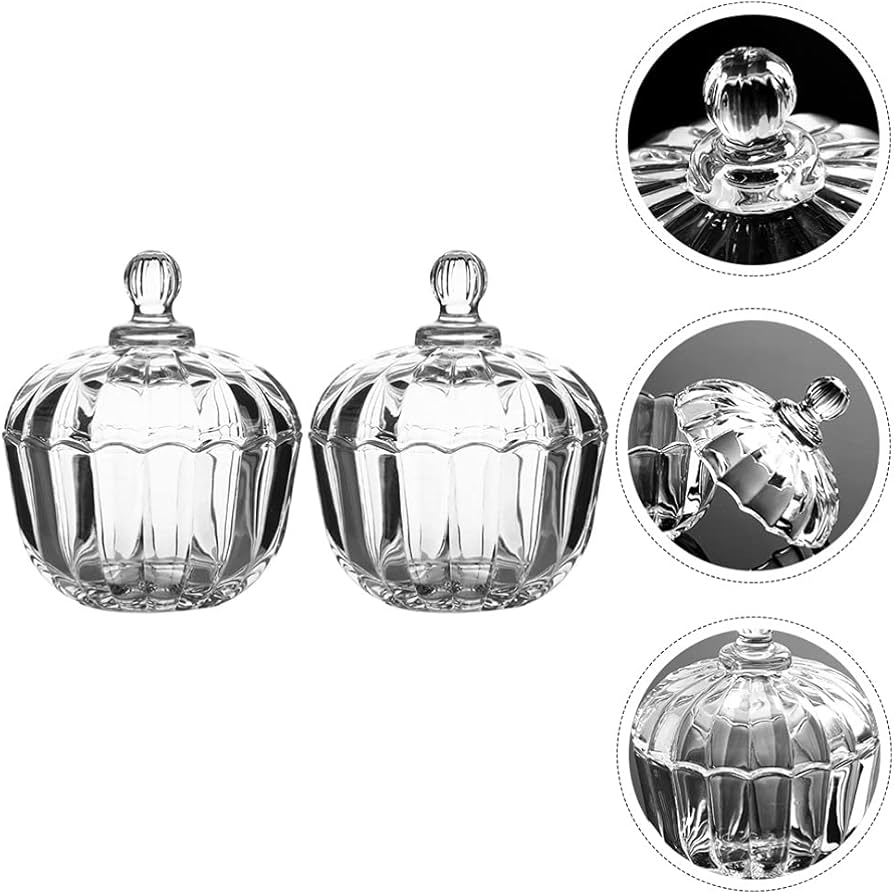 Amazon.com: UUNVTOSU Glass Bowls 2pcs Crystal Glass Candy Dish Amazon.com: UUNVTOSU Glass Bowls 2pcs Crystal Glass Candy Dish