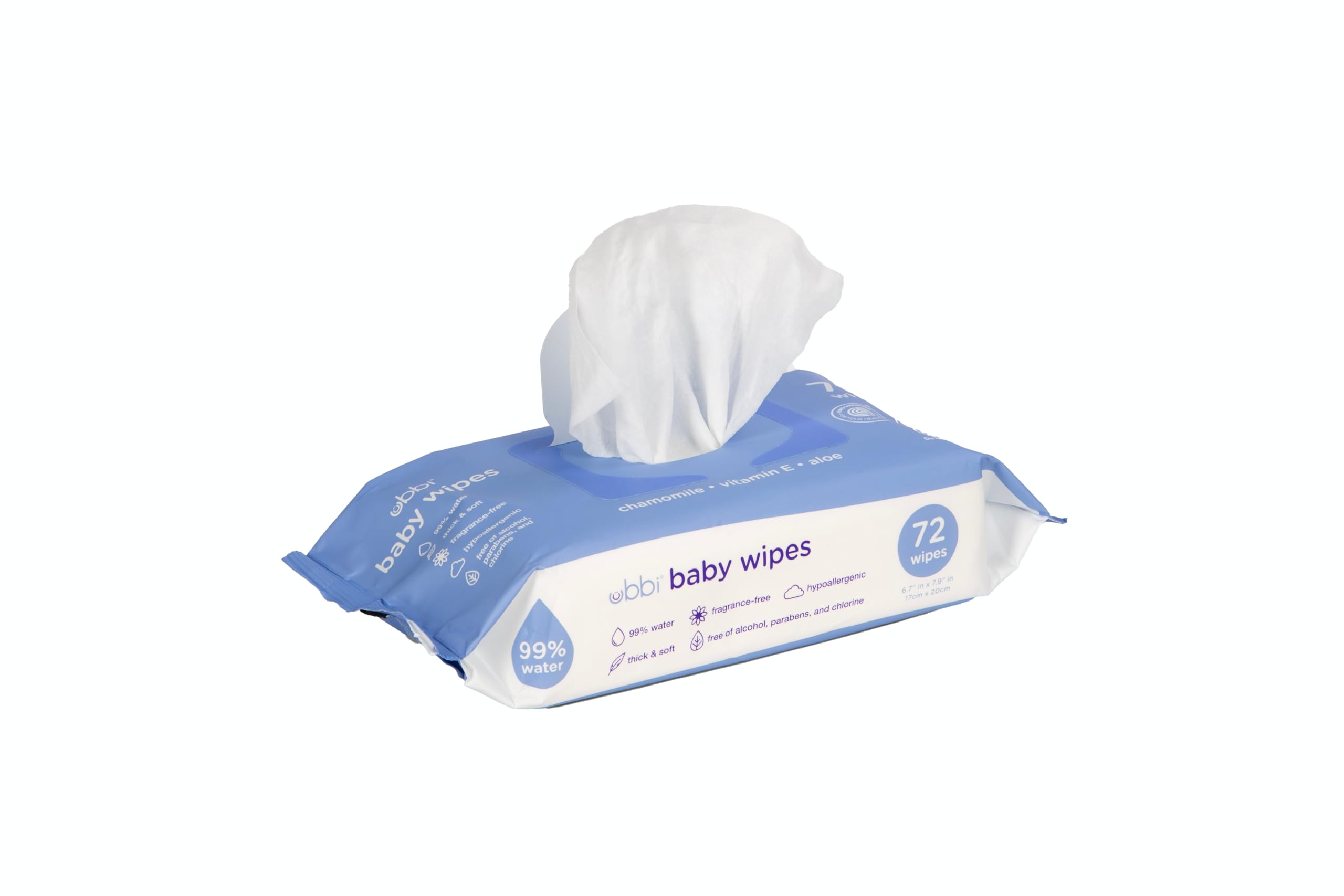 Honest Diapers WaterWipes Biodegradable Baby Wipes, 720 Wipes