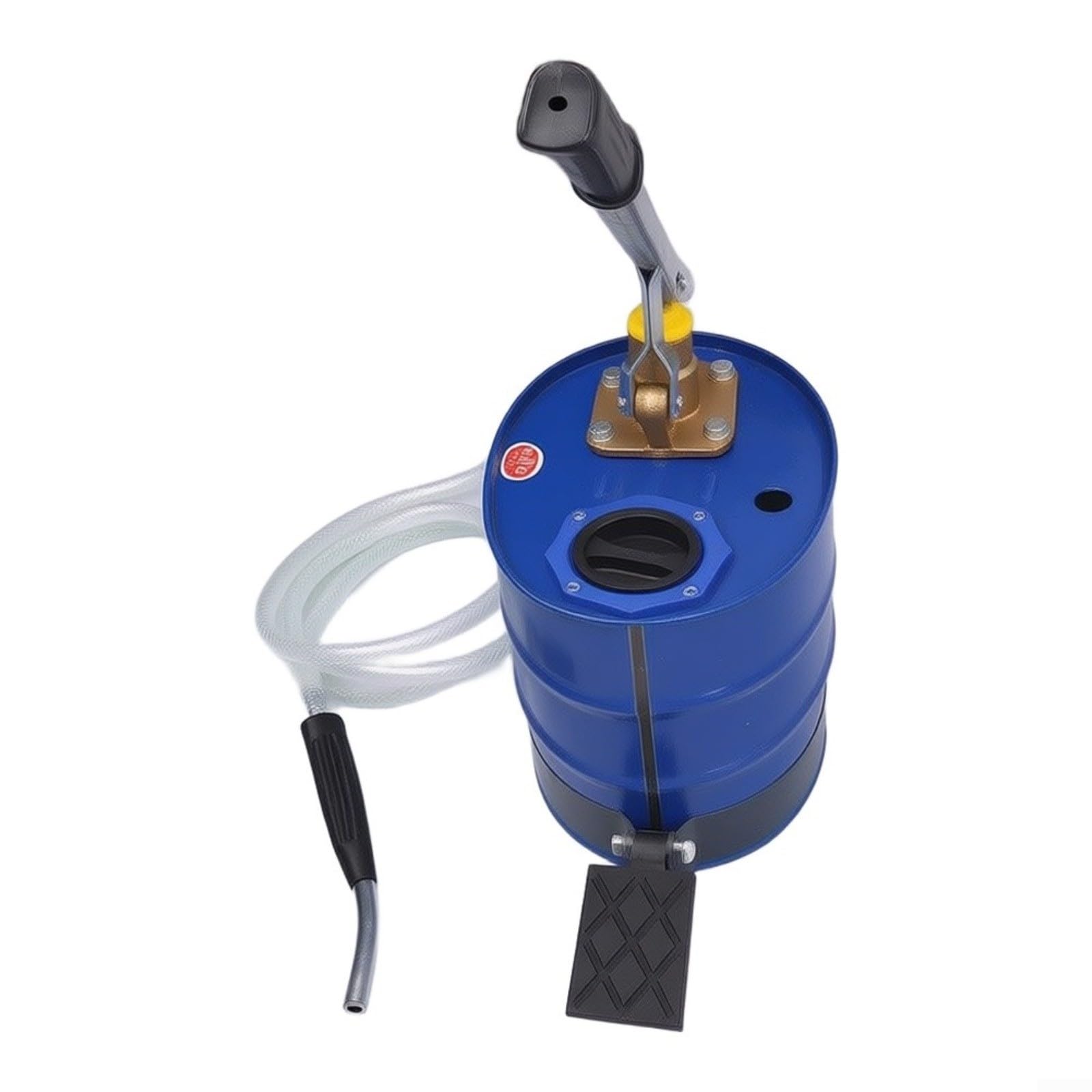 Inflador de aceite manual de 4,5 L con bomba de mano, metal para bidón de