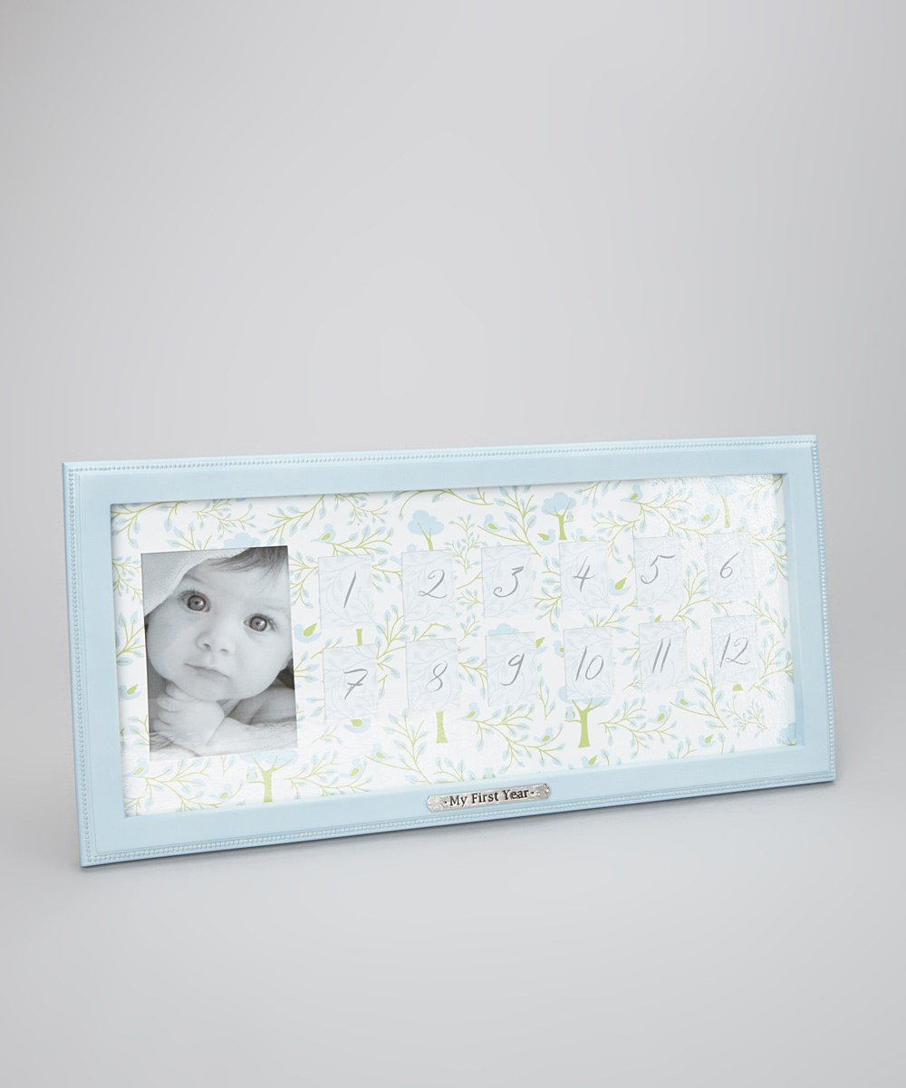 Cadre My 1st Year Frame Boy 2G468477 décoration chambre bébé 12 mois