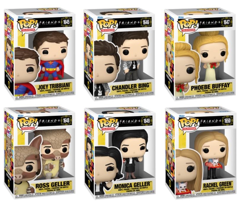 Funko Friends Pop! Television Complete Set (6) : Funko