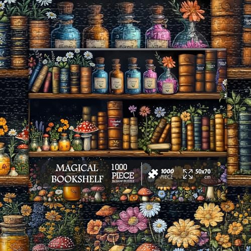 Rompecabezas libros vintage 16+ anos miniatura 7