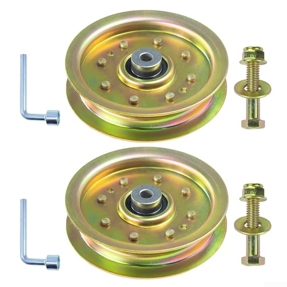 Poulie Folle Métal pour Kit Visserie Inclus Poulie Folle Métal(gold)