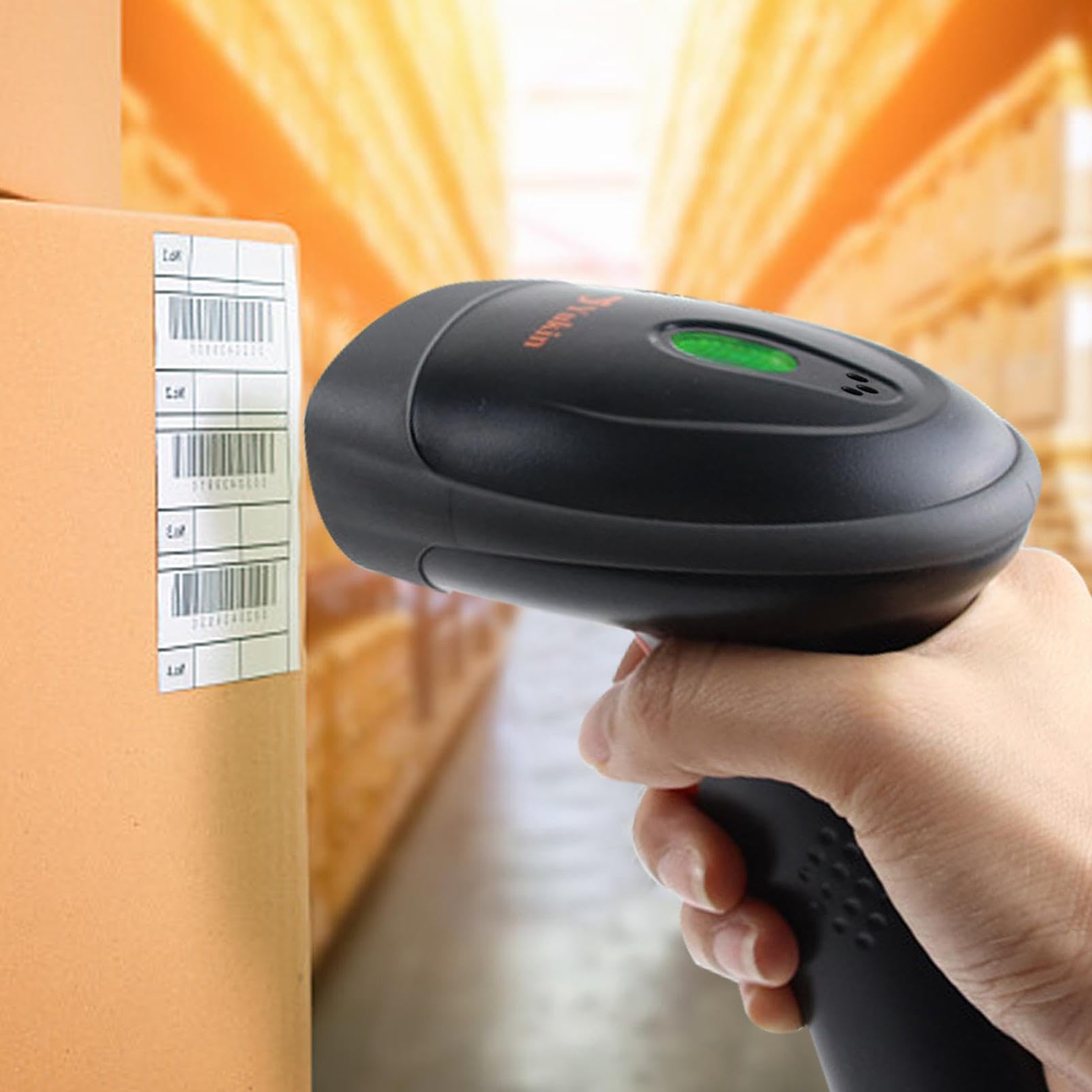 Scanner di codici a barre 2D | Codice QR cablato Lettore a barre wireless per Digital 1 Carica 3, Scanner Barcode Unità USB POS PC Supermarket Bookstore