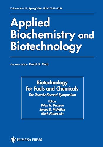 BIOTECHNOLOGY FOR FUELS AND CHEMICALS: THE TWENTY-SECOND SYMPOSIUM (HB) (ABAB Symposium)