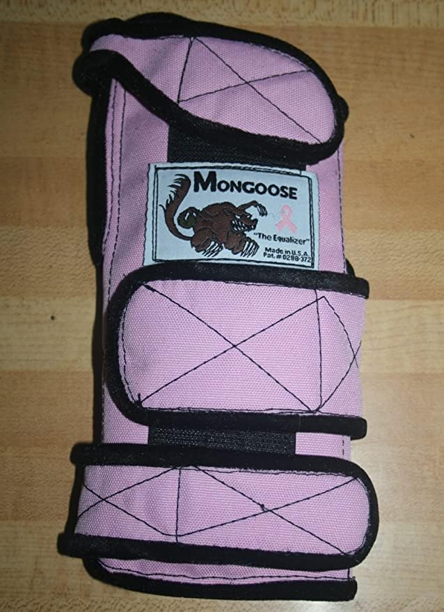 Generic Mongoose Equalizer Adult Bowling Glove, Black, Unisex-Adults