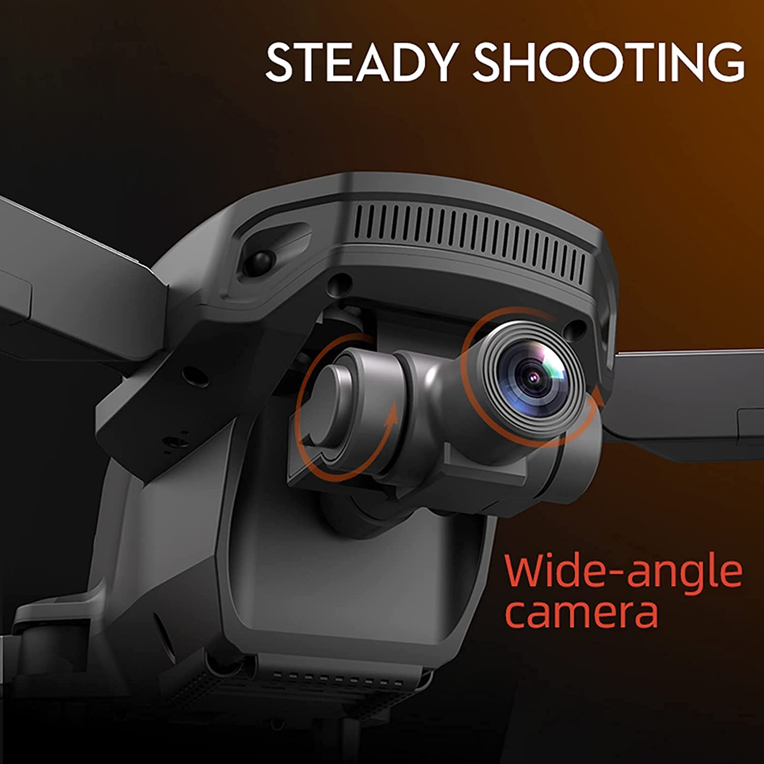 GPS Drone with 2-Axis Gimbal 4K Camera 5G FPV Drones for Adults Brushless Motor RC Quadcopter 3 Batteries 78Mins GPS Return Home Follow Me