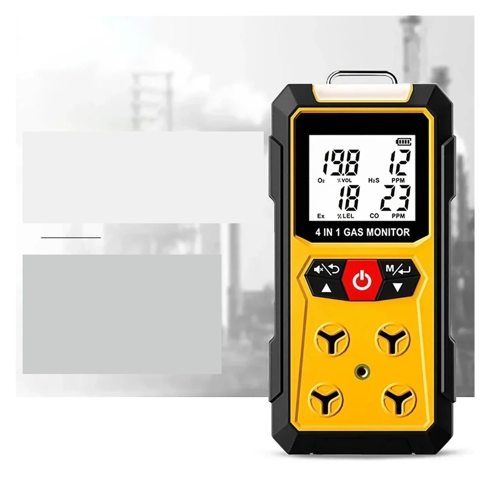 Detector de Gas, Detector de gas, medidor de monóxido de carbono, analizador de gases combustibles, detector de fugas, monitor de calidad del aire