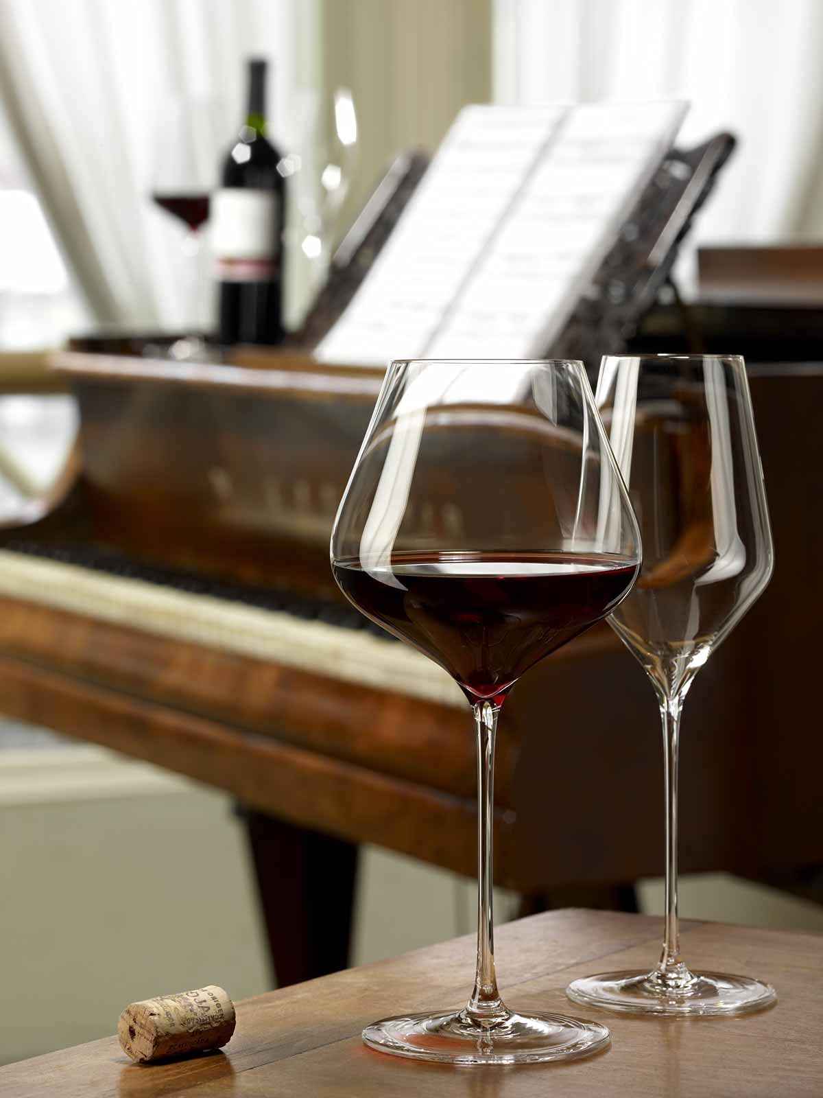 Stölzle Lausitz Copa de burdeos Q1 650 ml | Juego de 2 copas de vino tinto | Hecho a mano y soplado | Se recomienda lavar a mano | Máxima calidad