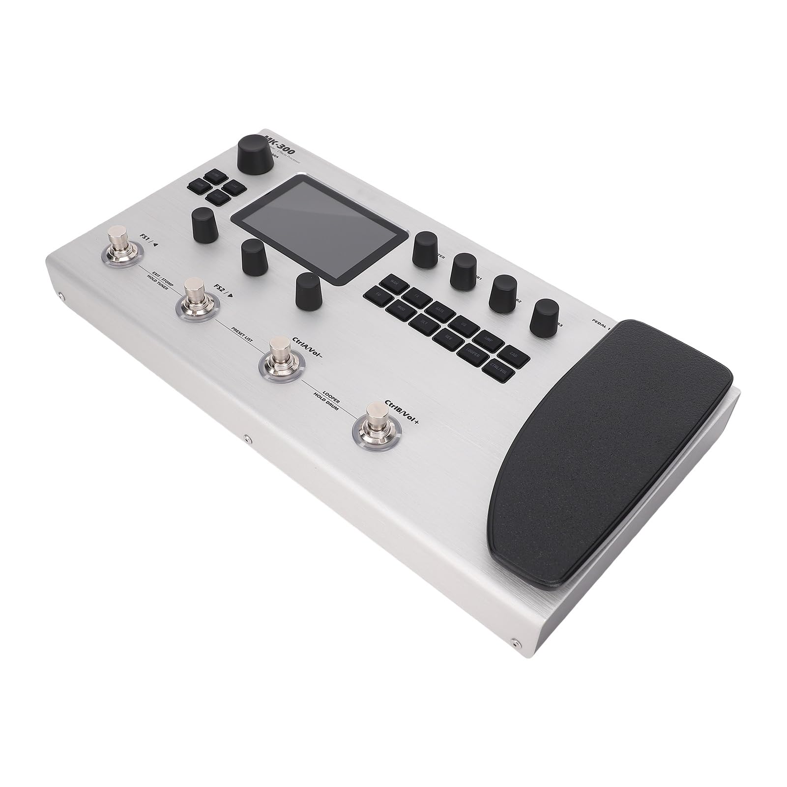 Tbest Guitare Effets Pédale, 120 AMP Tambour Machine Boucle MIDI Interface Guitare Effets Processeur Pour Performance Live