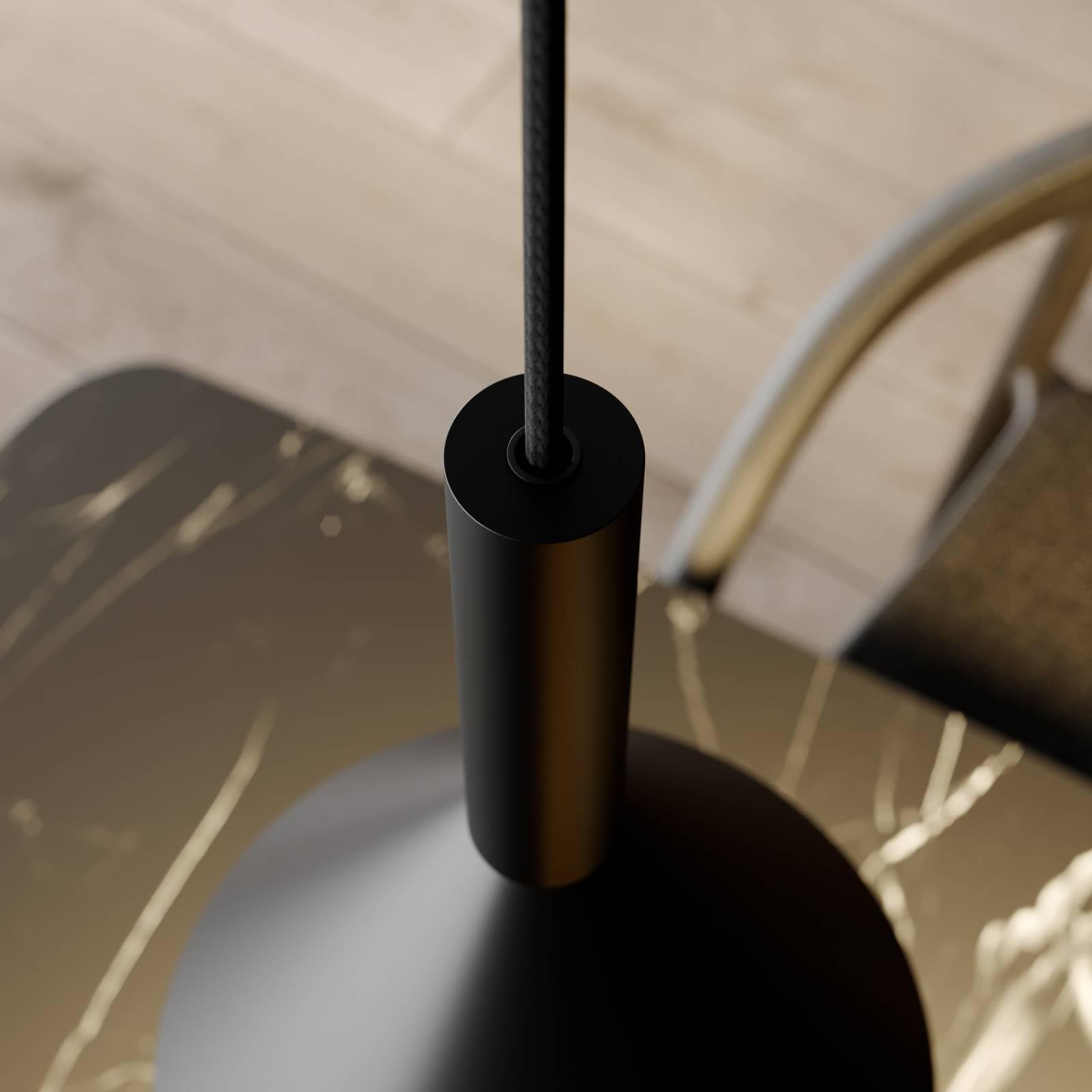 Arcchio Pendelleuchte Tadej (Modern) in Schwarz aus Metall (4 flammig, E27) - Deckenlampe Esstischlampe Hängelampe Hängeleuchte Wohnzimmerleuchte