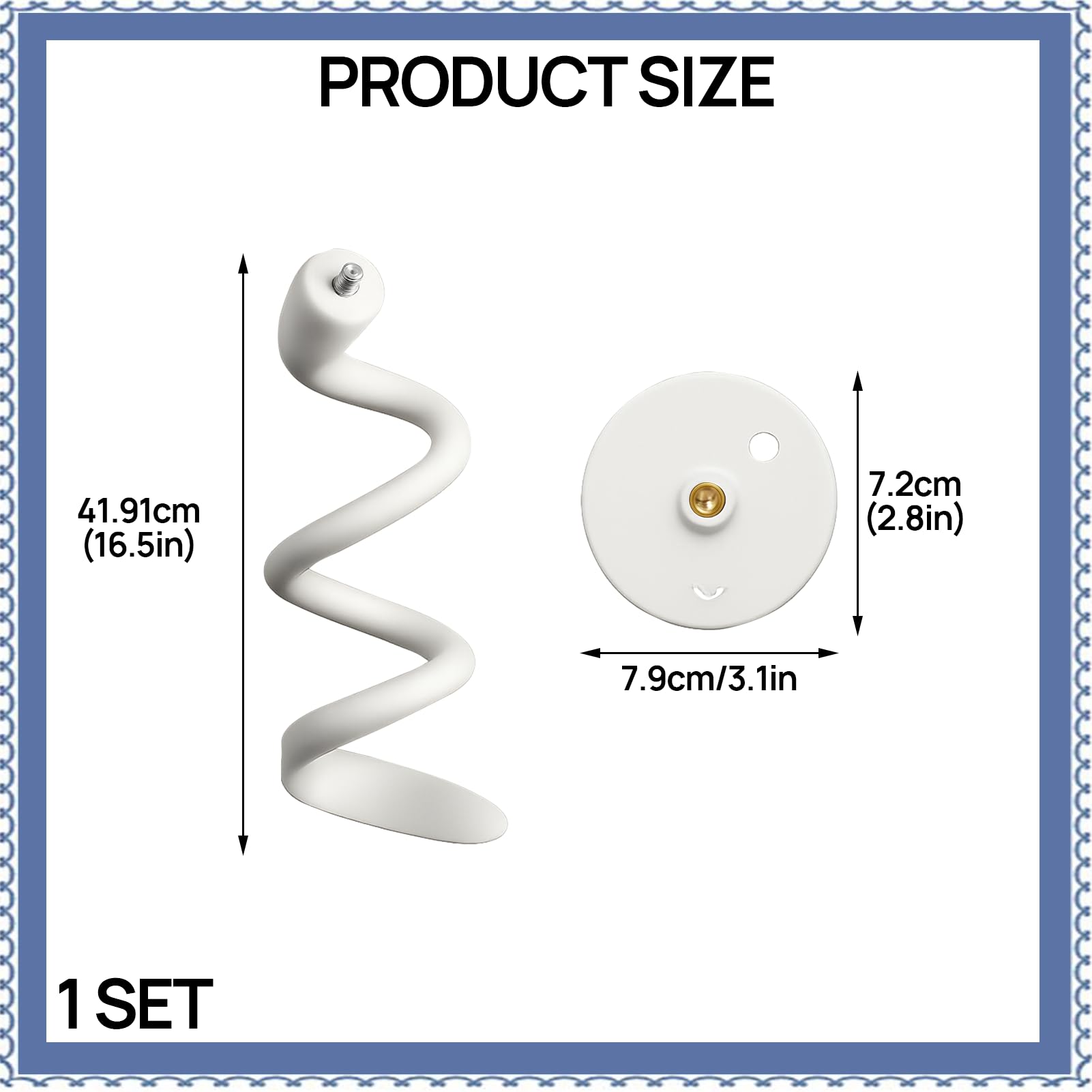 Hello Baby Monitor Stand, Babysense Camera Mount, Flexible Tapo Camera Mount, Flexible Twist Holder for Babysense Video Baby Monitor, Adjustable Tapo Mounts for Security Cams and Infant Monitors - Image 2