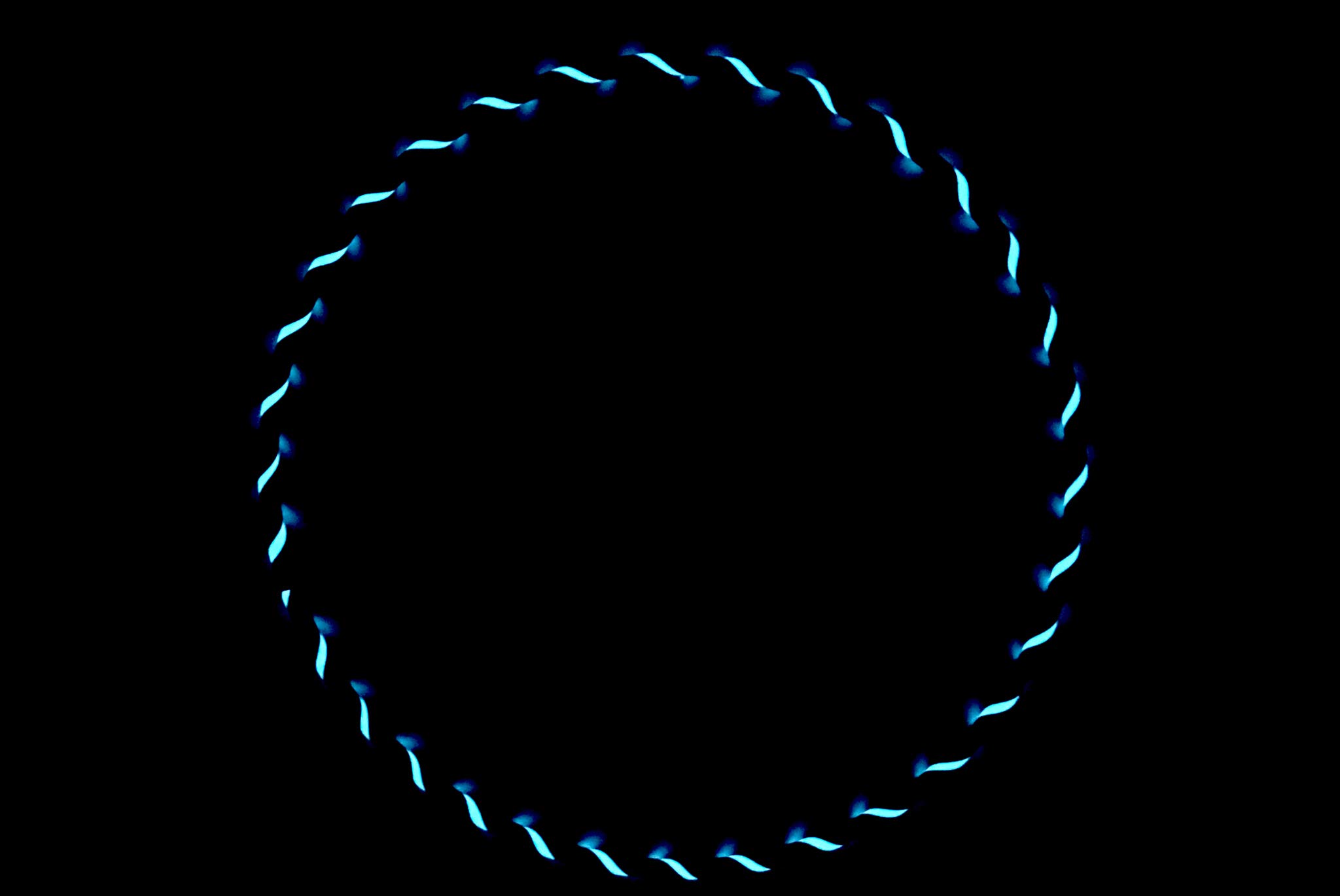 Glow in The Dark Hula Hoop Made for Adults and Kids and Best for Hoop Dance, Tricks and Fun (34