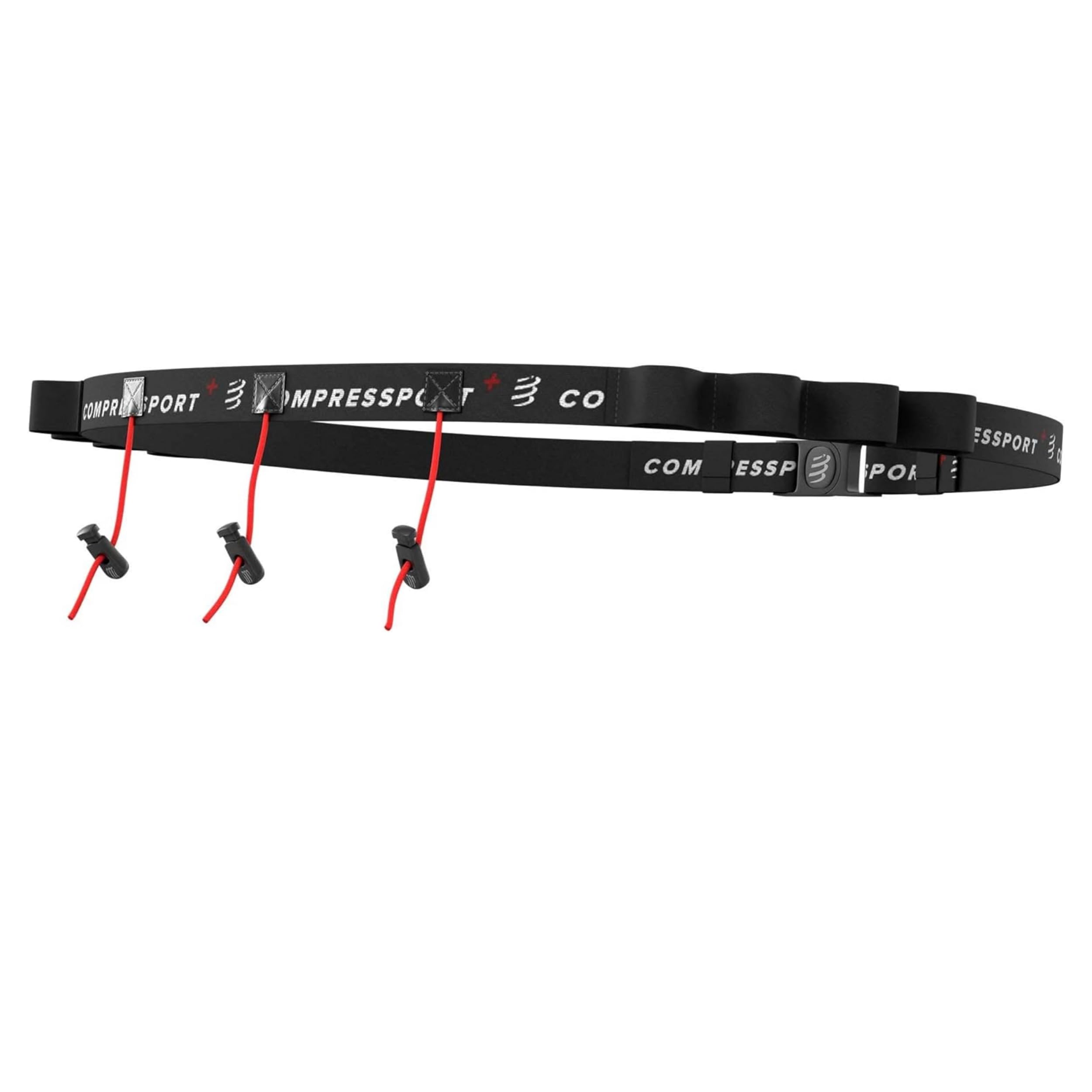 Compressport Ceinture Porte-Dossard Race Belt Course à Pied Vélo Ajustable Fonctionnel