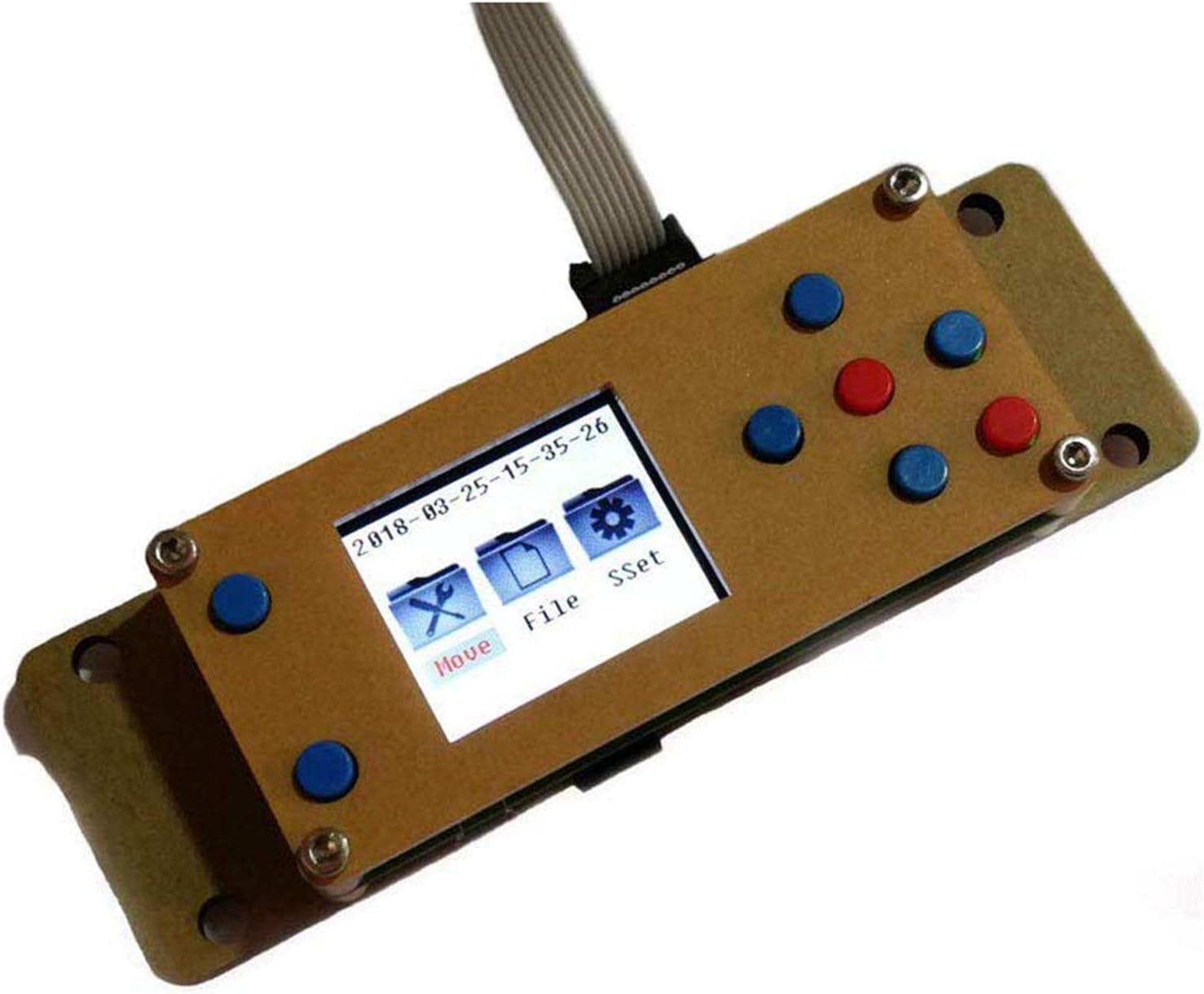 QPX GRBL Offline Controller 1.8 inch LCD Screen 8 Pin Interface with SD Card