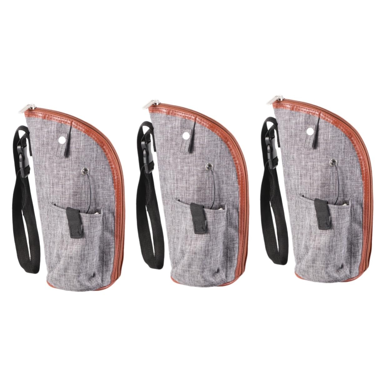 Toyvian 3juegos Calentador De Biberones Usb Portátil Para Viajes Calienta Leche y Alimentos Diseño De Carbono Protección Contra Sobrecalentamiento Constante Accesorio Para Coche y Hogar