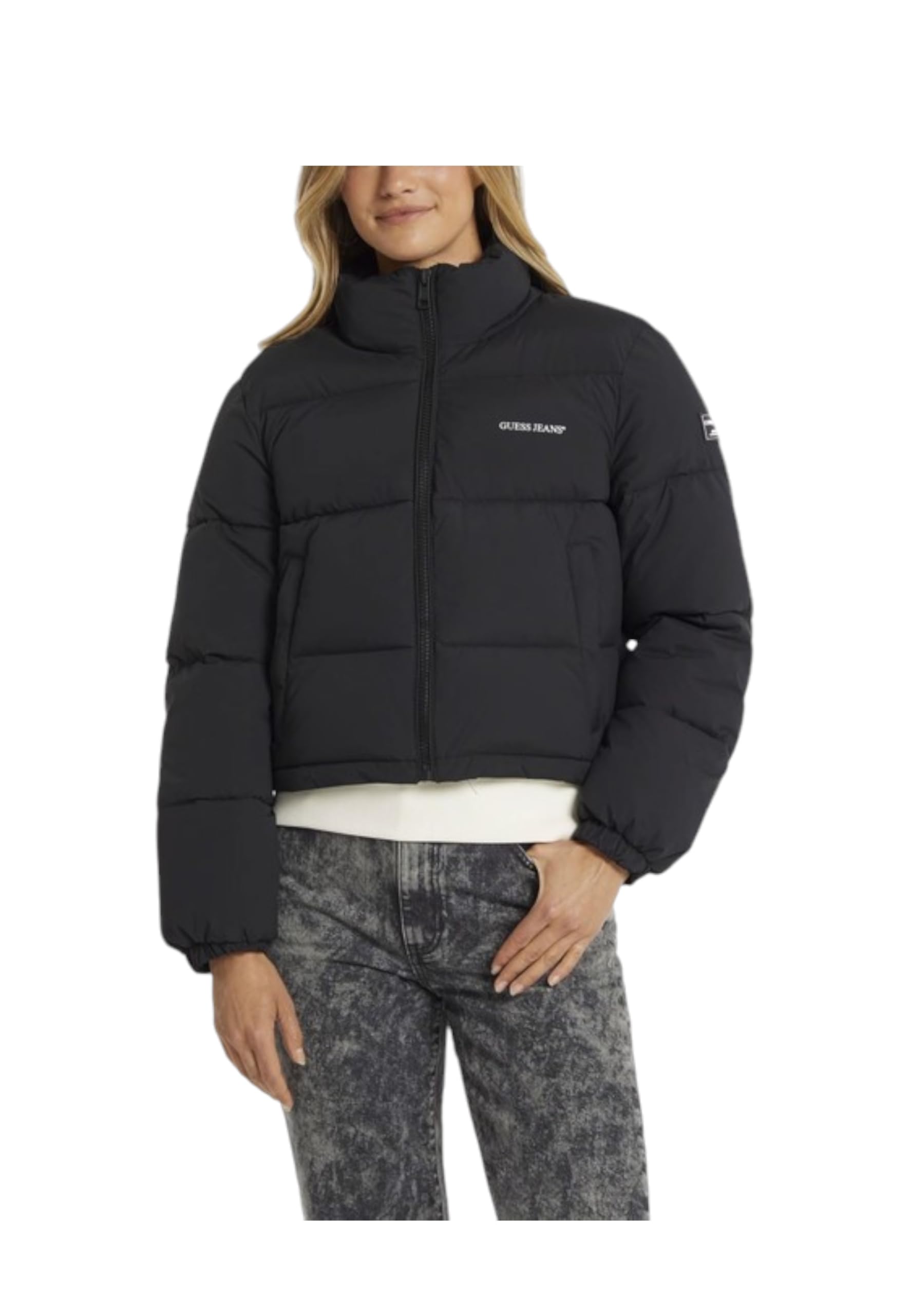 Guess Jeans Giubbotto Donna Nero-image