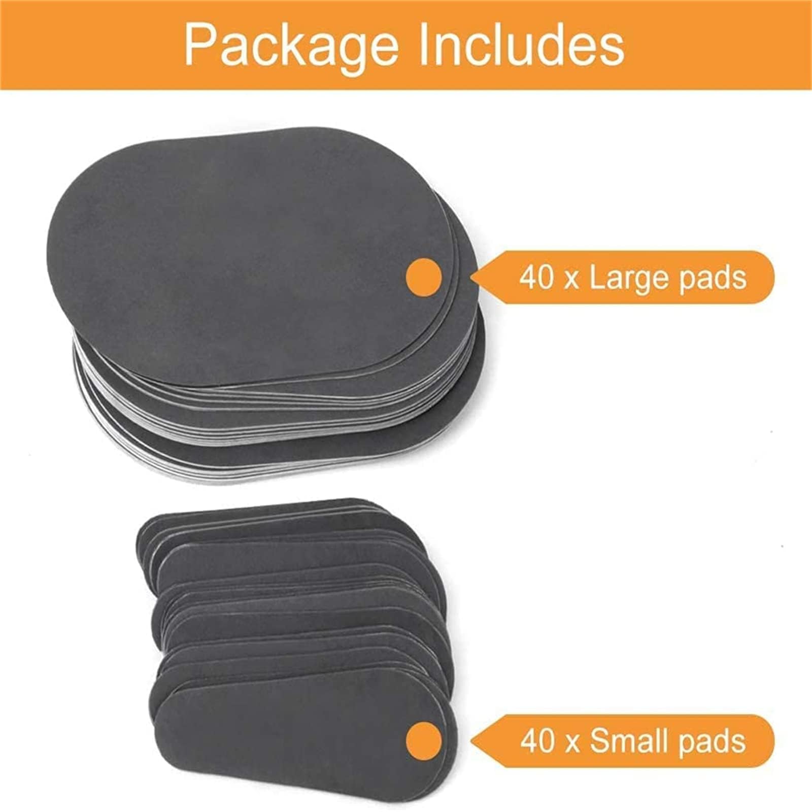 Set di 80 dischi esfolianti, depilatori, per gambe, viso e braccia lisce, per la rimozione dei peli