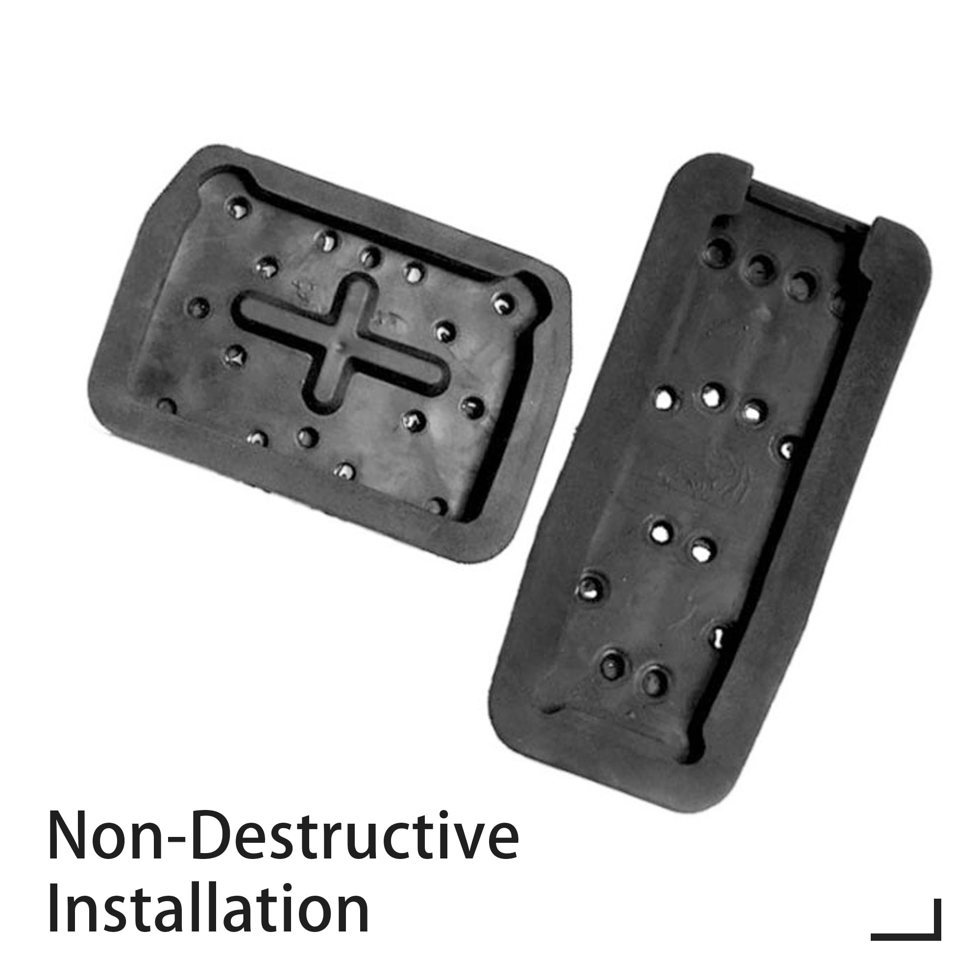 Auto Fußpedal Abdeckung Set für Tesla Model 3 Model Y, Anti Rutsch Performance Pedalauflagen Tuning Gaspedal und Brems, Perfomance Pedale Set (Blau)