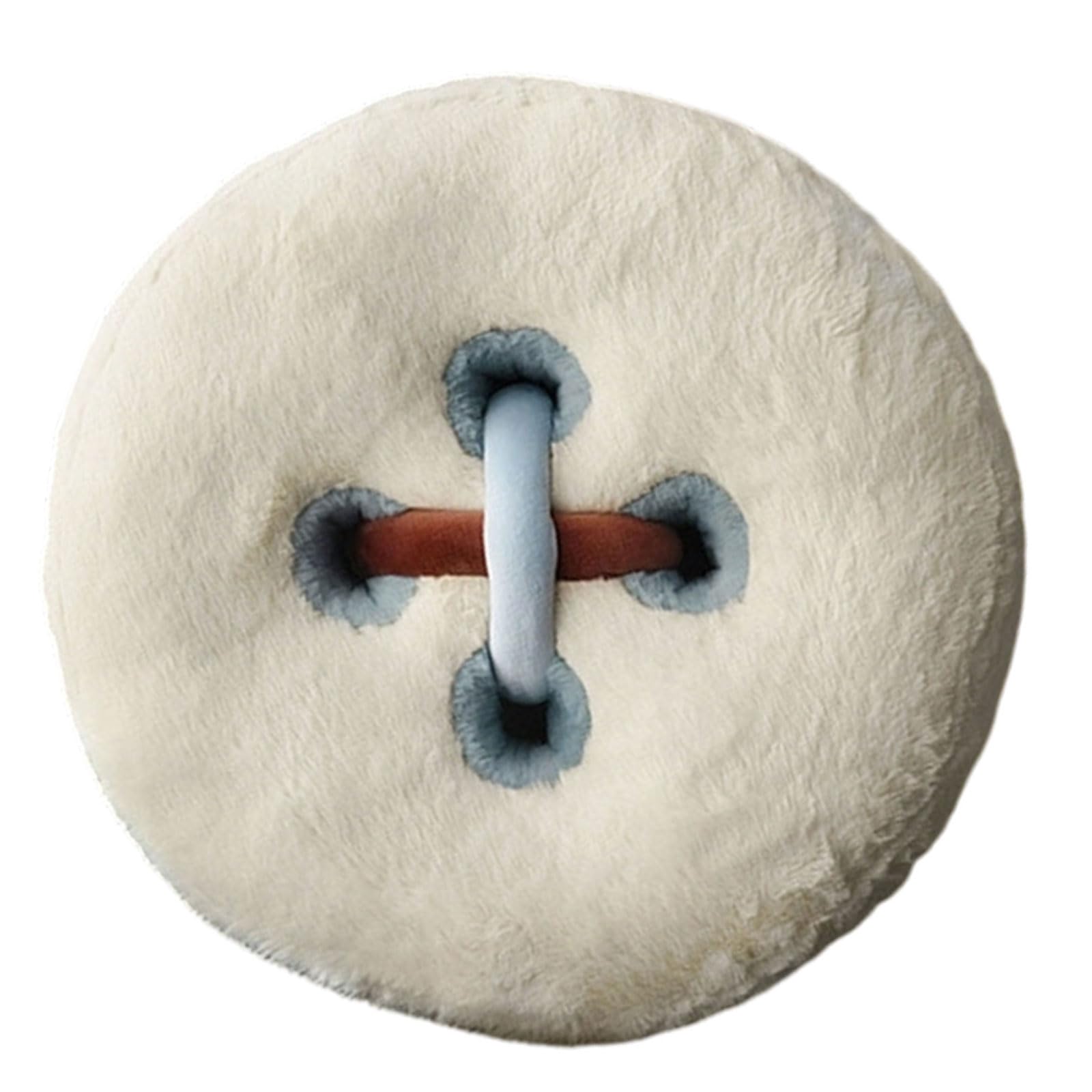 Coussin rond ergonomique bouton anti-mal de dos pour lecture et canapé
