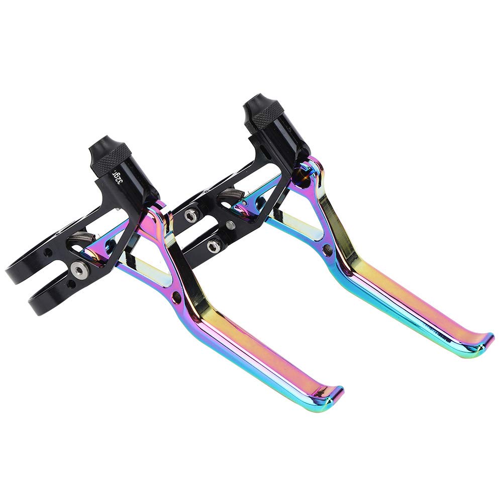 Changor Leve Freno Bici, Lega di Alluminio Ultraleggera | Finitura elettrolitica, robusta, compatibile con mountain bike, accessori ciclismo, pesa 83 g