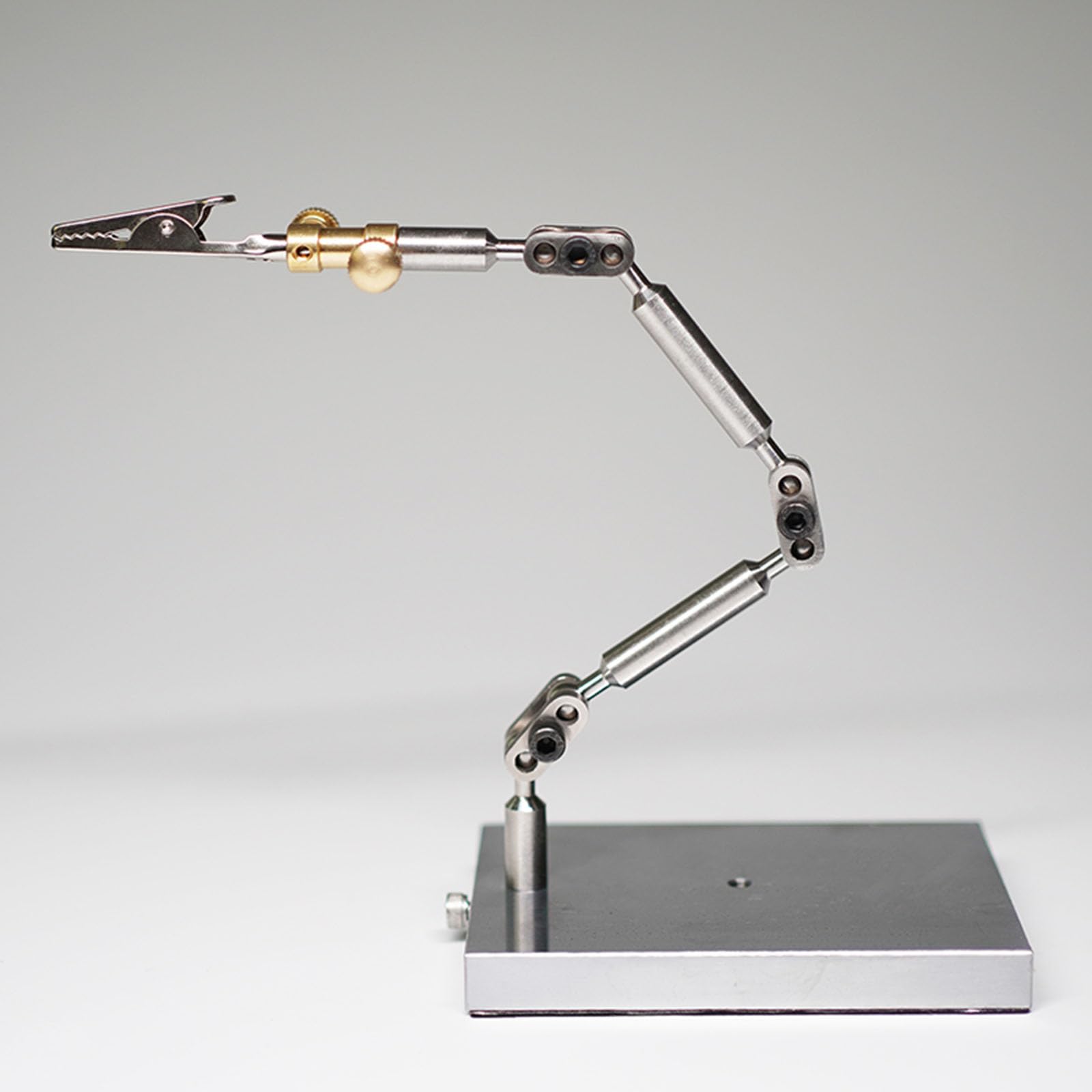 Pantalla de figura de acción, Marioneta de animación cinematográfica de acero inoxidable, Kits de armadura de movimiento detenido de bricolaje Carga útil máxima 100G para sostener marioneta de armad
