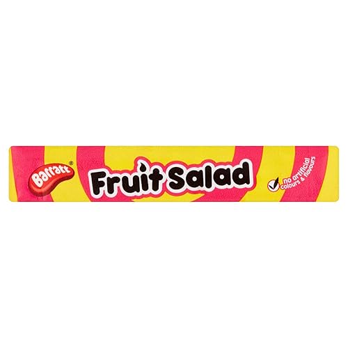 Barratt Palitos de ensalada de frutas - 1.27 oz - Paquete de 4