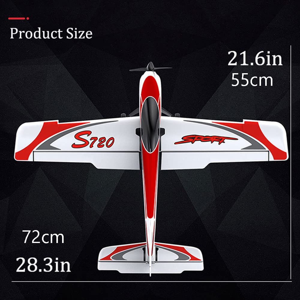 Motore brushless per Aereo telecomandato RC, Aereo radiocomandato a 2,4 GHz con stabilizzatore giroscopico a 6 Assi, eccellenti Prestazioni dell'aliante per Principianti
