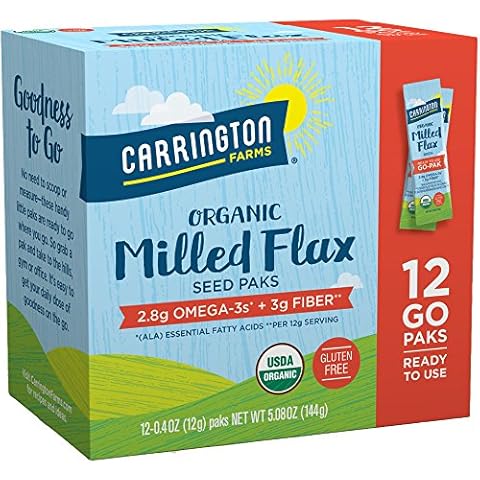 Carrington Farms Organic Milled Flax Seed Cover