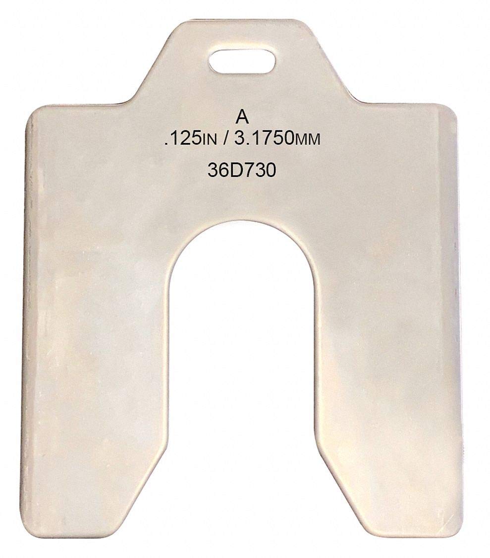 0.125Inthickness,Stainlesssteelslottedshimcompatibletab,Tradesize:A,2040021649