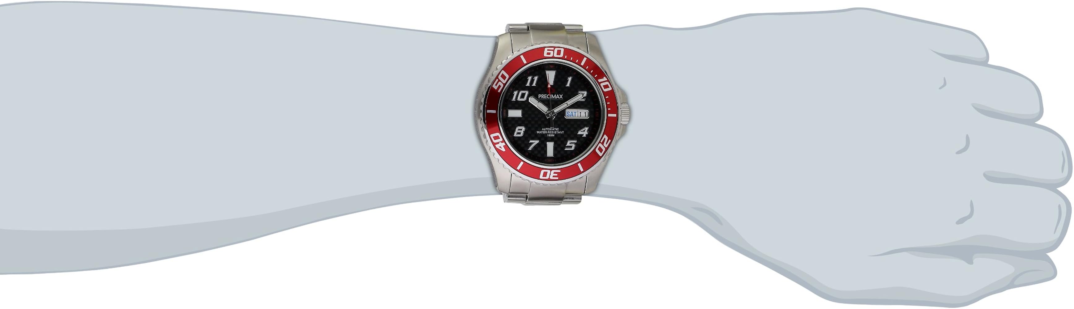 Amazon.co.jp: Precimaxメンズpx13220 Aqua Classic自動ブラック 