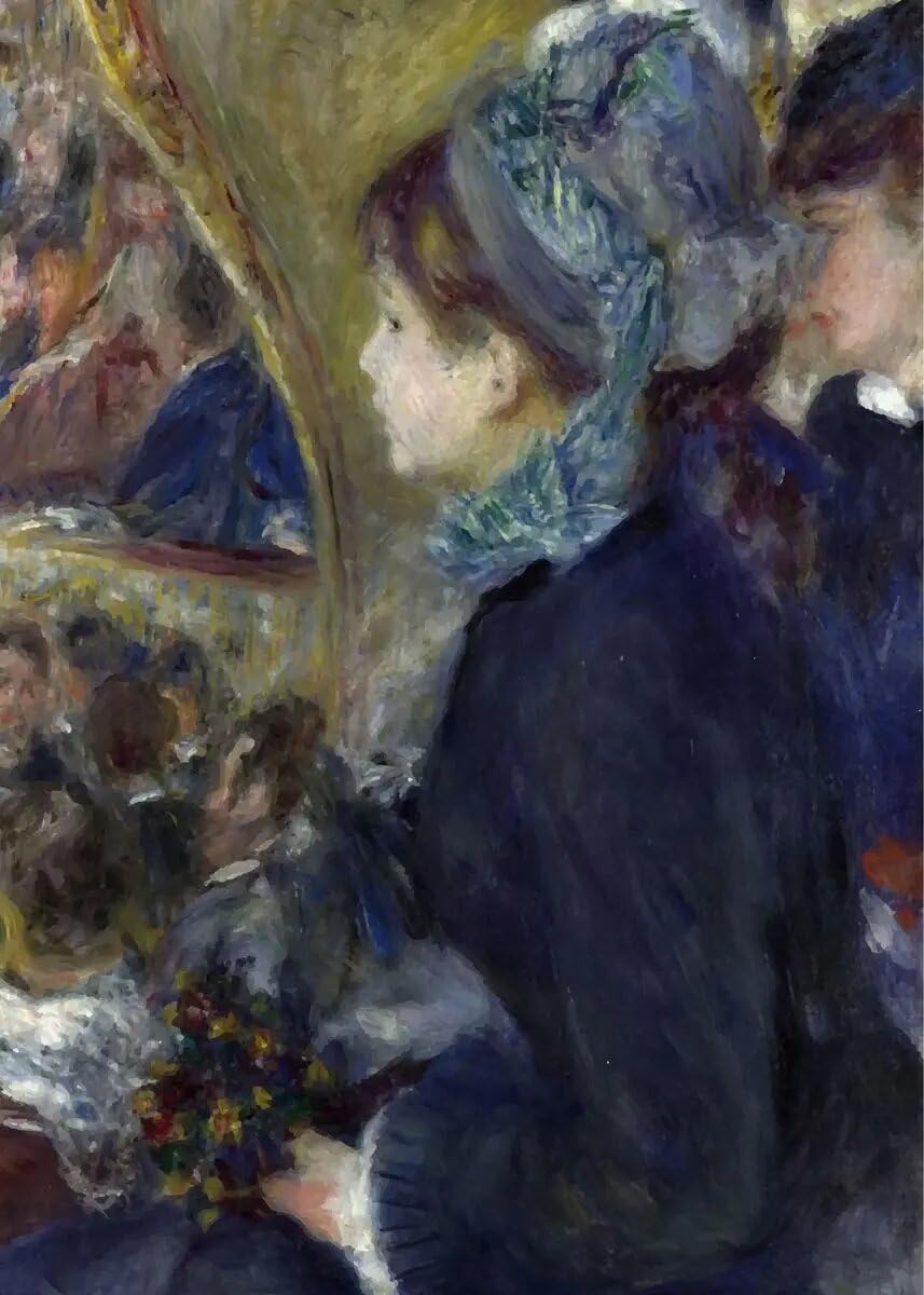 LHHJF LJHFA Pierre Auguste Renoir Poster Minimalist Wall Art Pierre Auguste Renoir Canvas Painting And Prints Home Decor Picture 40x60cmx1 No Frame