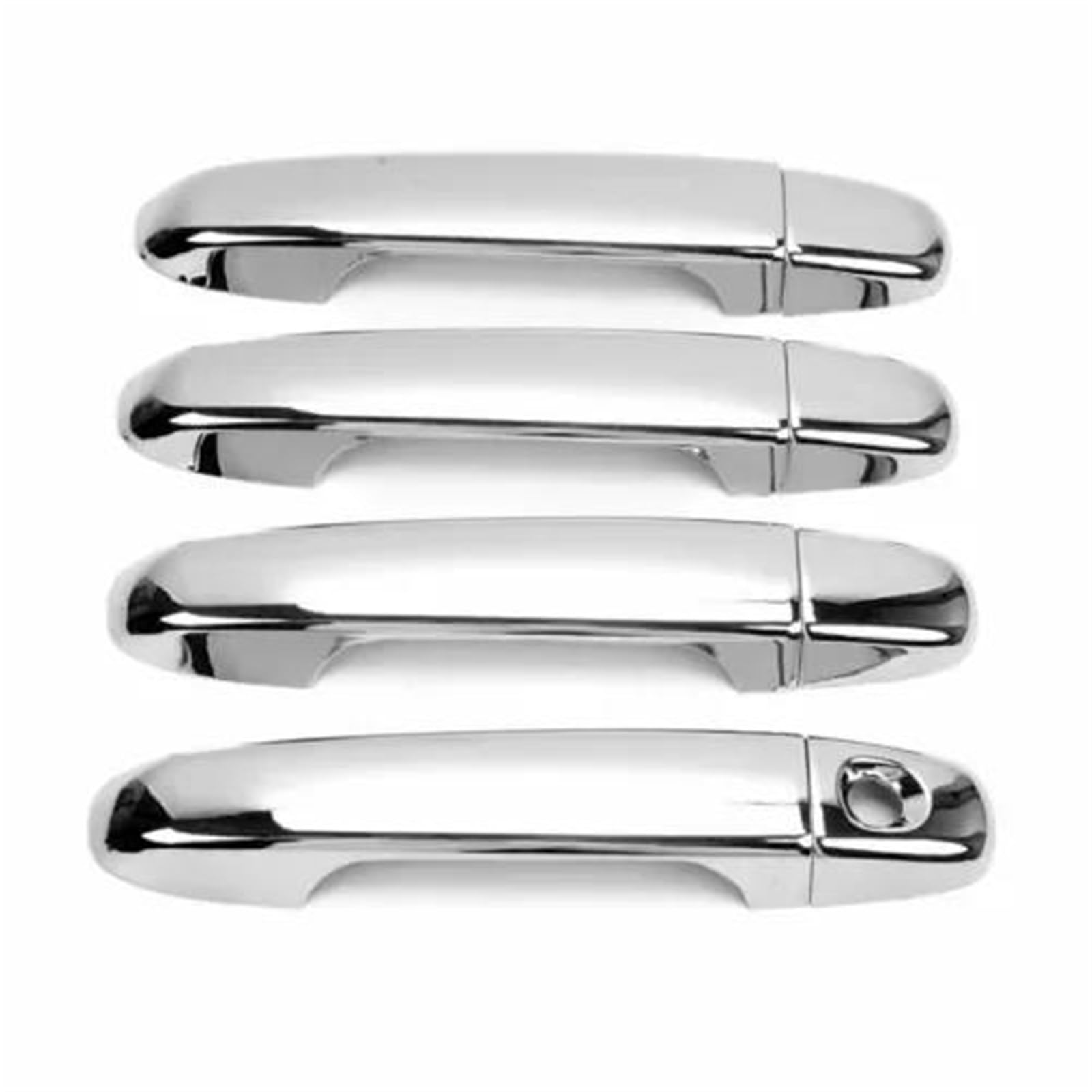 Yytemd Sliver Exterior Door Handle Cover Sticker Moulding Trim Car Accessories For Toyota For Camry 2012-2017 Chrome(Sliver)
